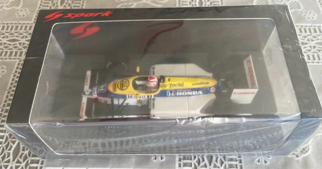 Fórmula 1 Spark 1:43 Williams FW11 Winner Brazil GP 1986