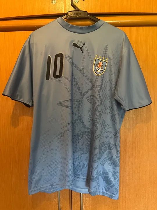 Camisa de Futebol Uruguai Puma - Tamanho G #10