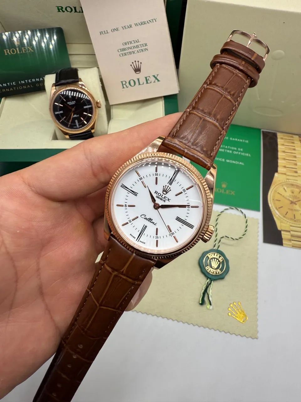 Relogio Rolex Cellini 39mm - Foto 4