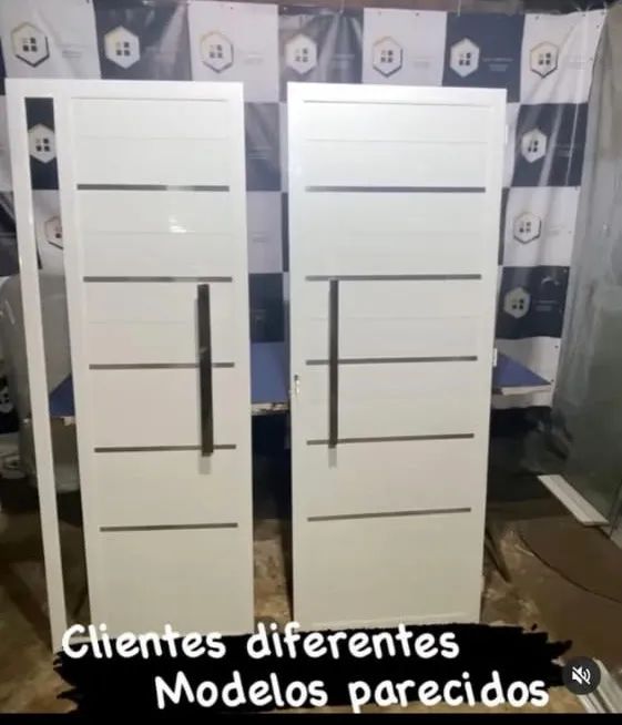 Portão de alumínio 