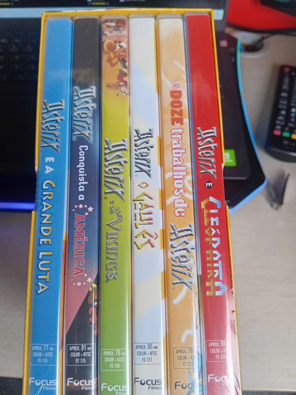Asterix Box de colecionadores com 6 DVDs Lacrado. - Foto 2