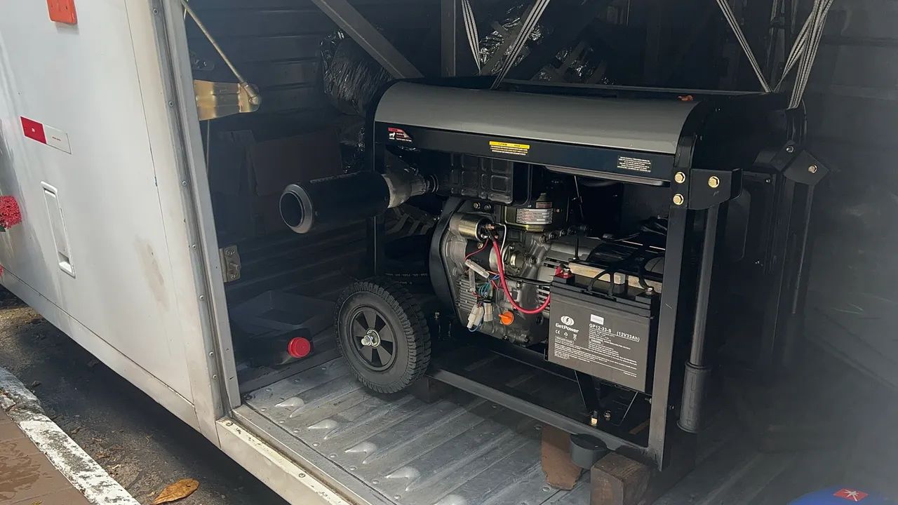 Gerador a Diesel  TDG7000EXP - Foto 2