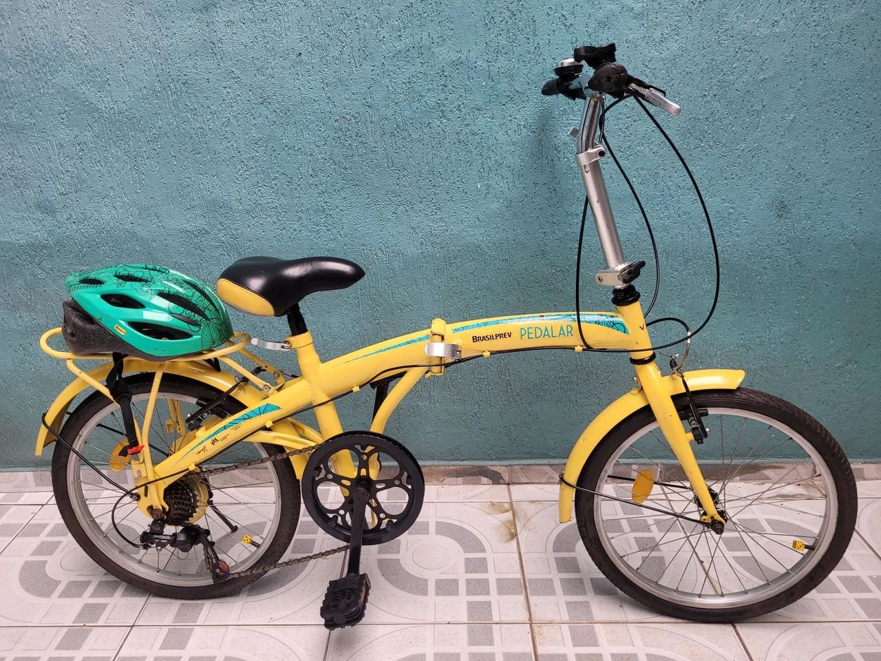 Bicicleta Dobrável Banco do Brasil 
