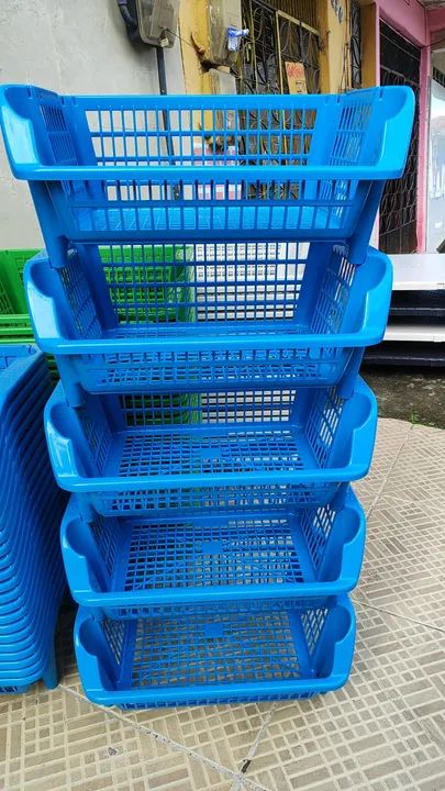 Estante de Plástico para Loja - 5 Andares