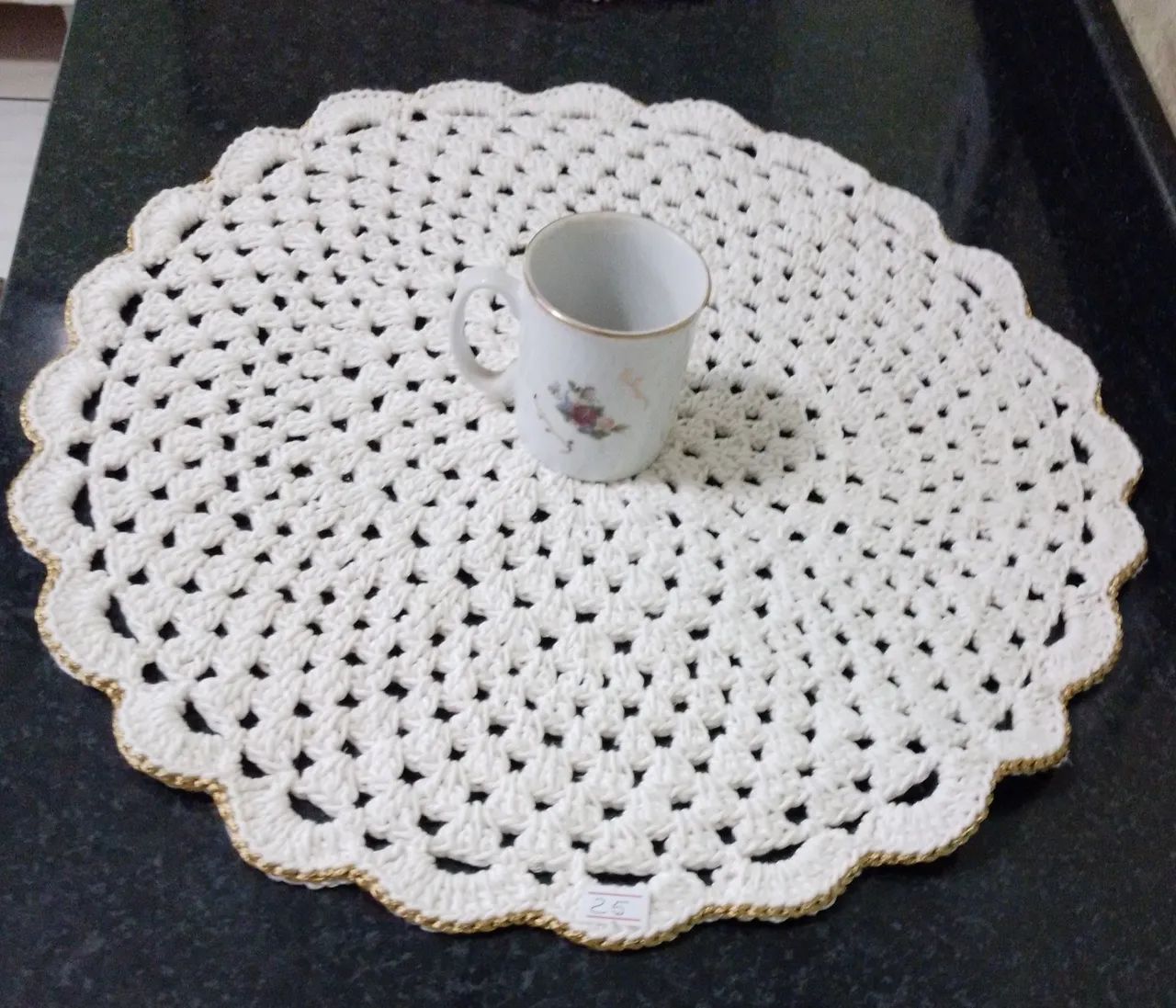 Americano Crochê / Sousplat  - Foto 6