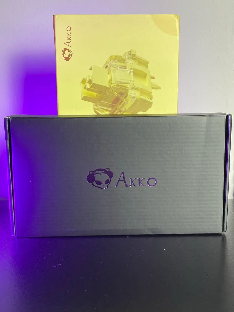 45un Switchs Banana - Akko Creamy Yellow Pro 64407622756481123