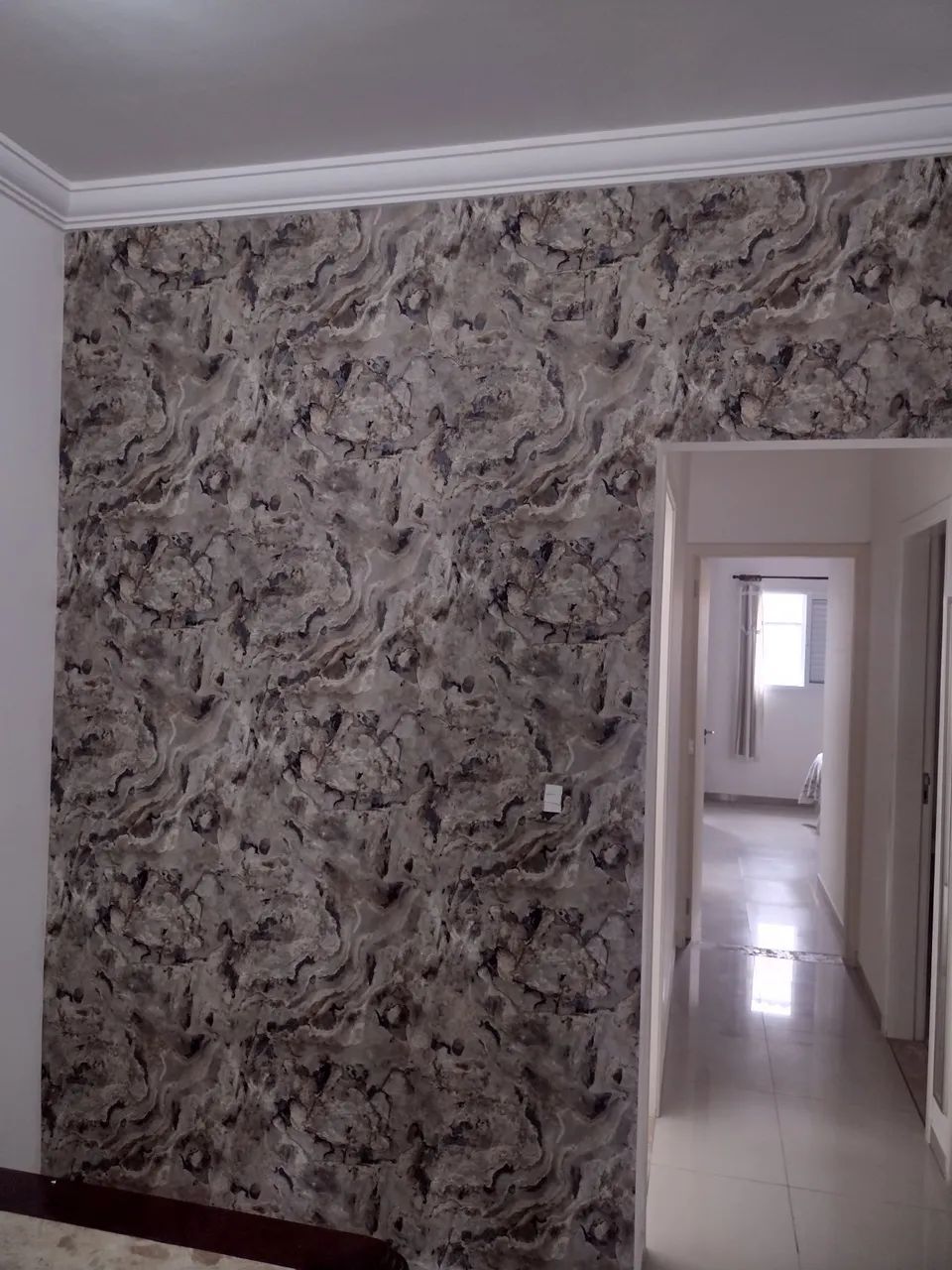 Instalação de papel de parede  - Foto 5