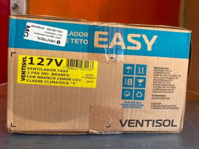 VENTILADOR DE TETO VALOR 330,00 - Foto 3