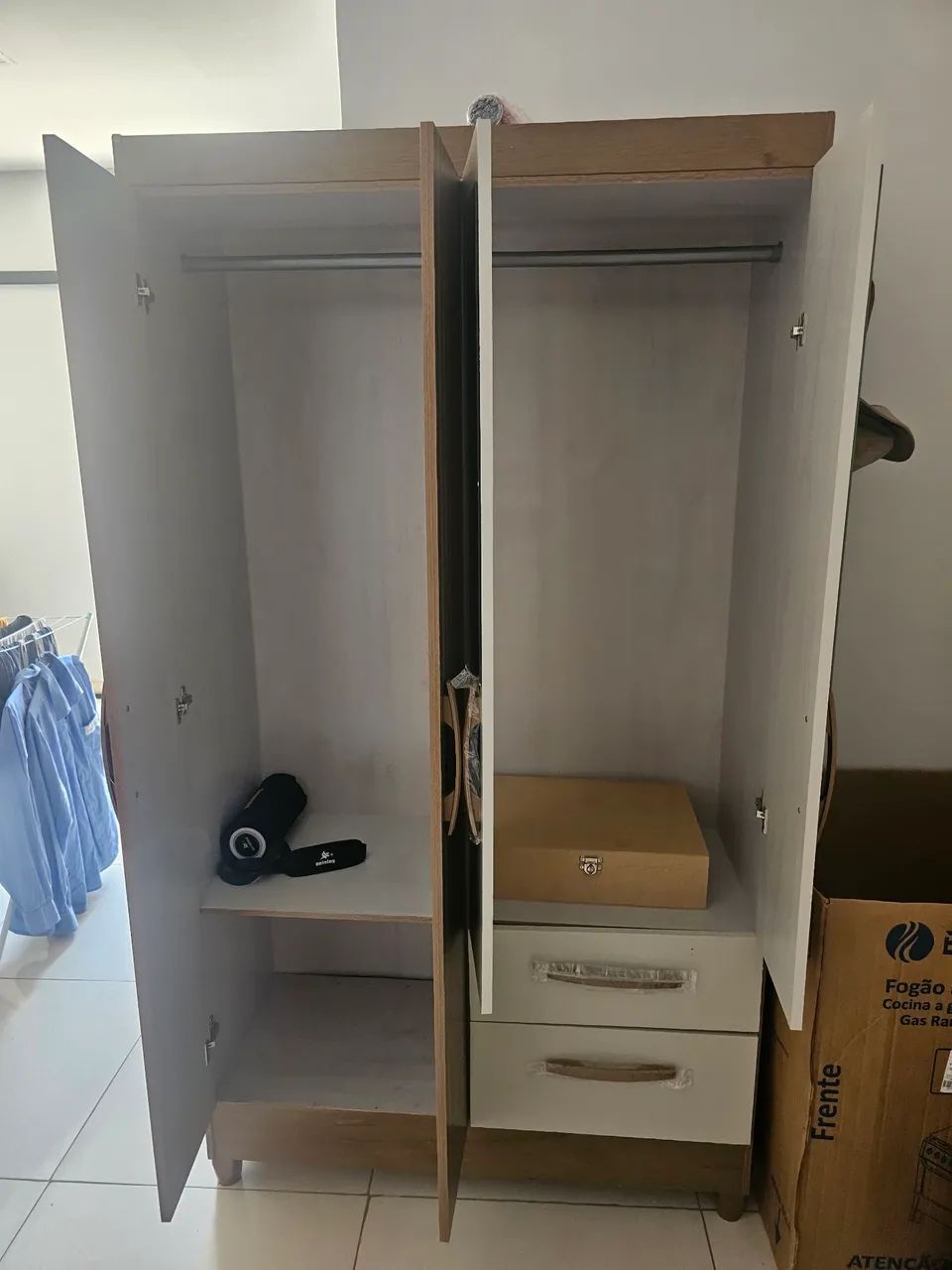 Vende-se guarda roupa solteiro - Foto 3