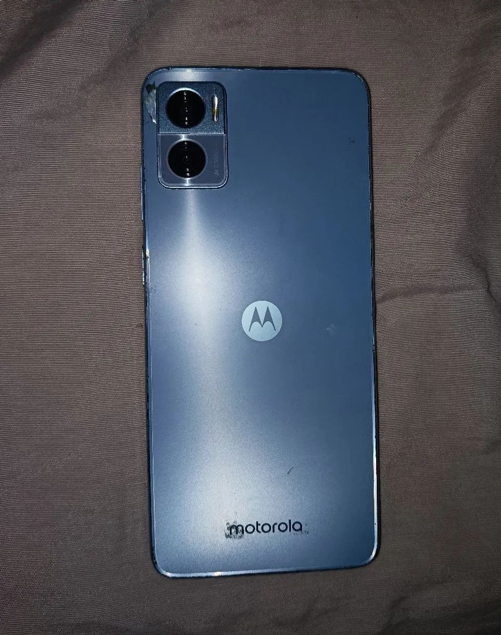 Celular Motorola E22 Dual sim 4G Azul (com defeito) - Foto 5