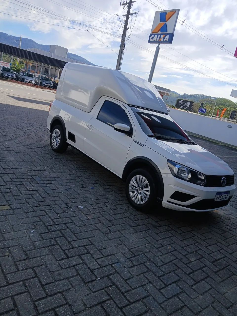 Volkswagen Saveiro Robust 1.6 Total Flex 8V 2020 - Foto 3