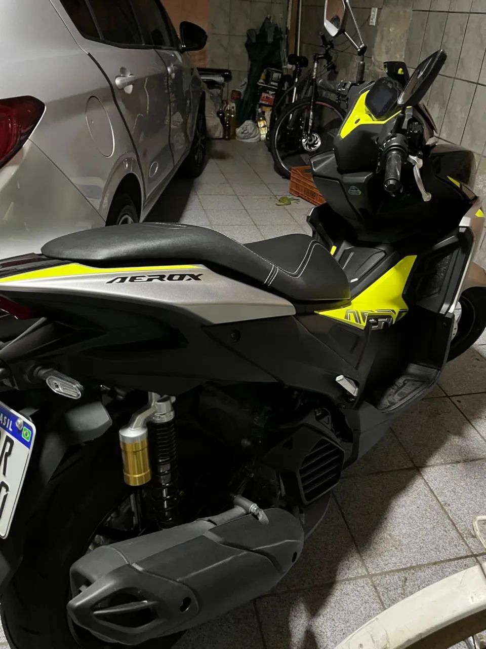 Yamaha aerox único dono 2mil km rodado - Foto 4