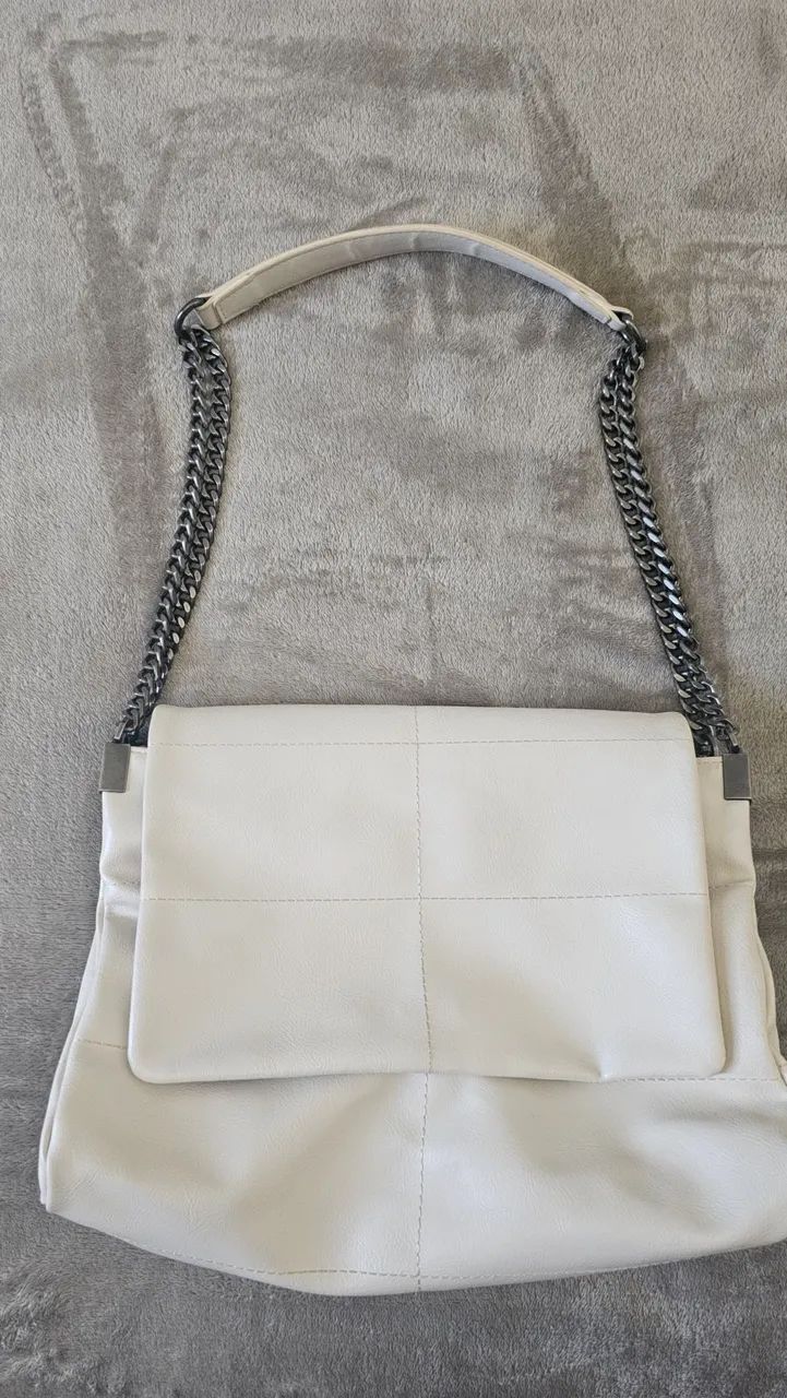 Bolsa Zara off white - Foto 4