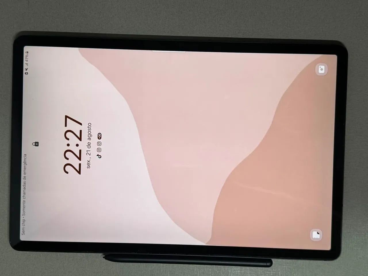 Galaxy tab S7 fe com chip 128gb - Foto 2