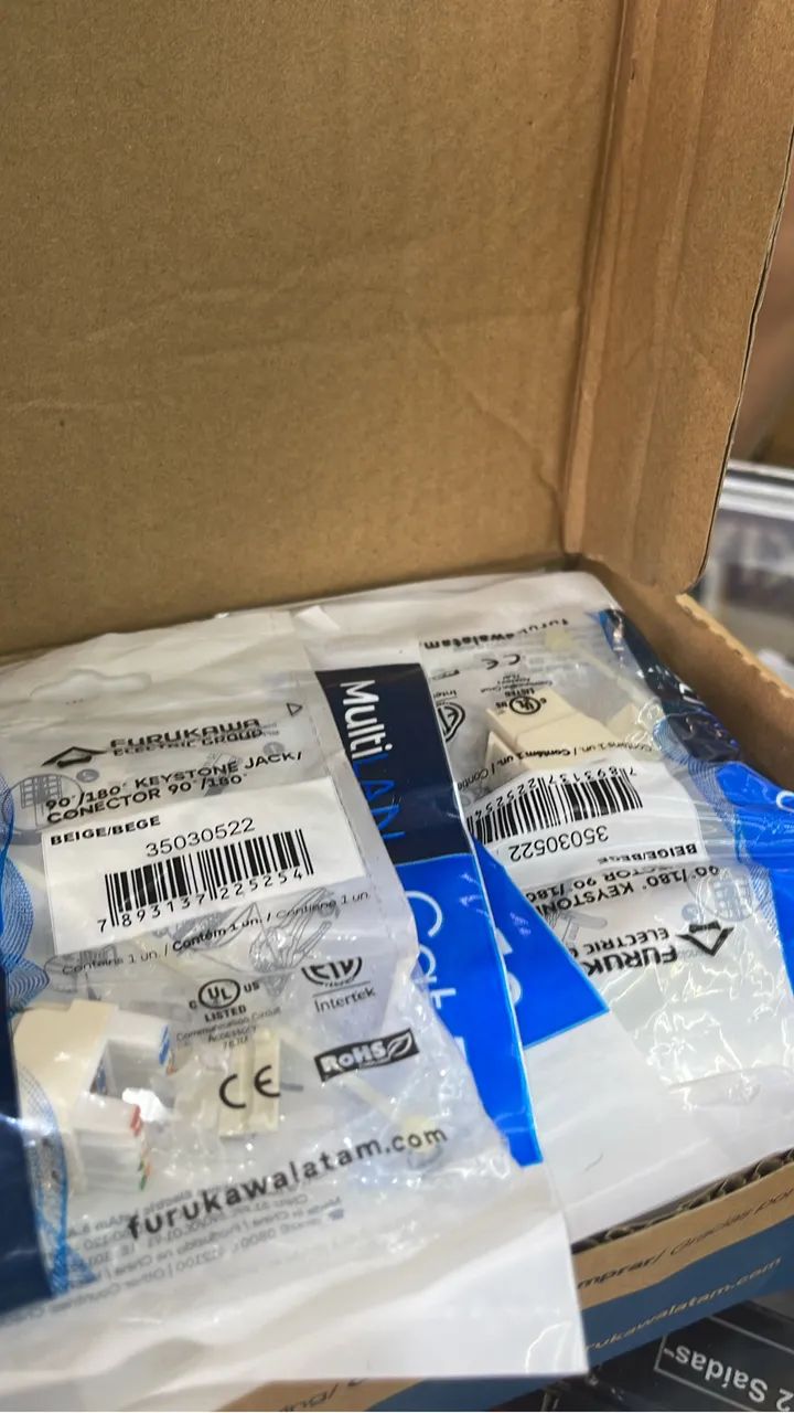 Keystone RJ45 cat5e Furukawa  - Foto 2