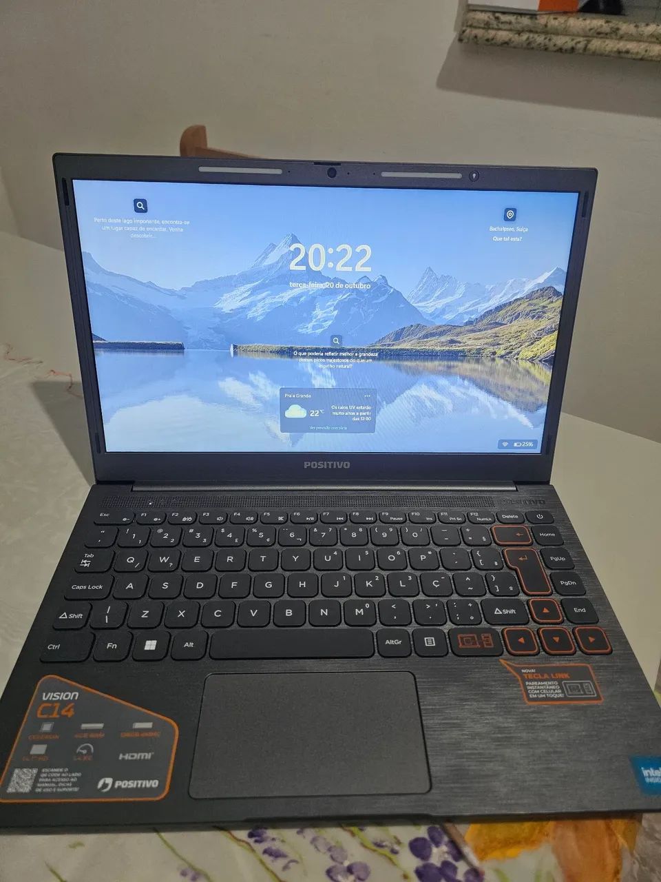 Notebook Positivo Vision 