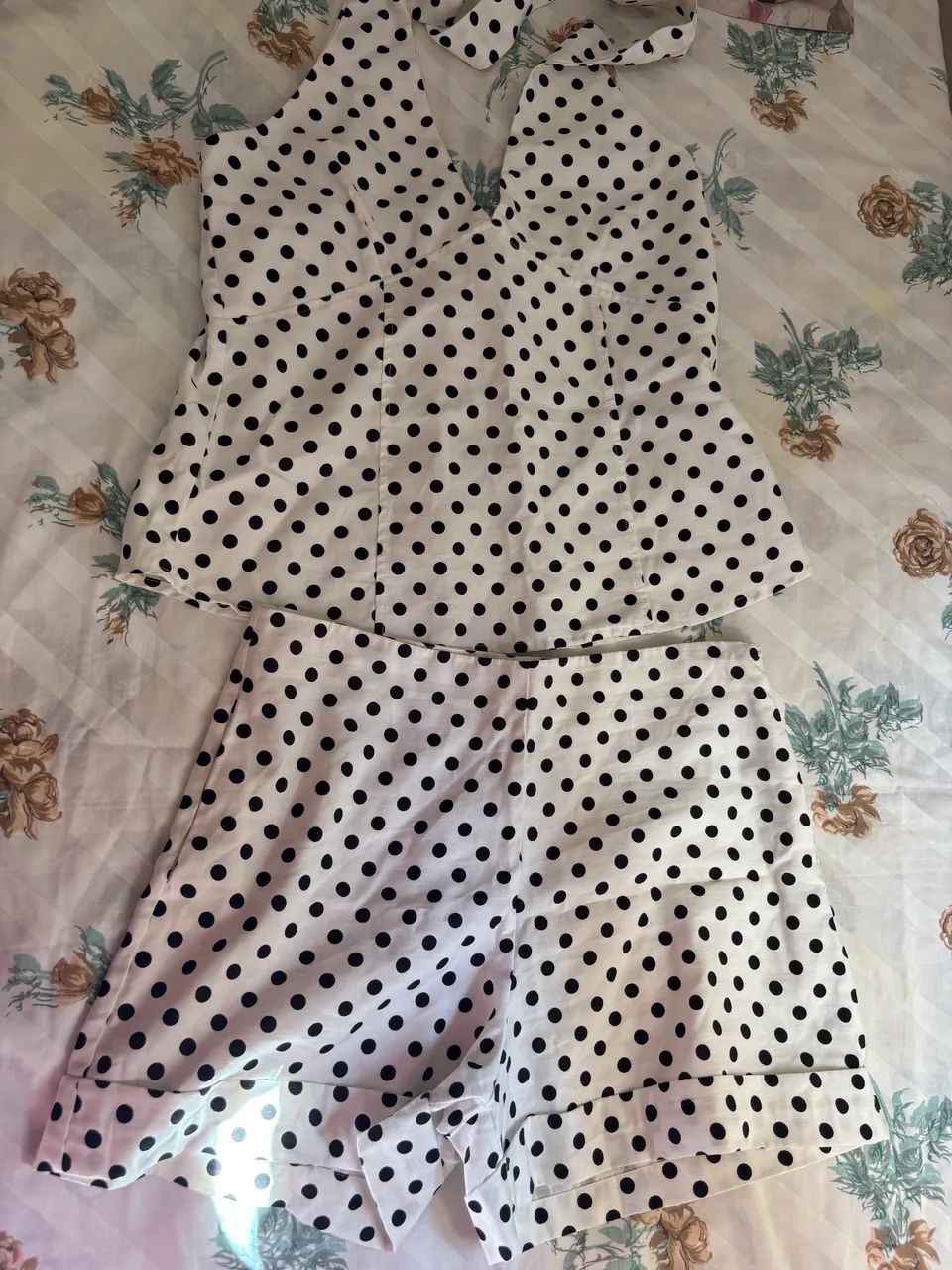 Conjunto estampa de poá  - Foto 3