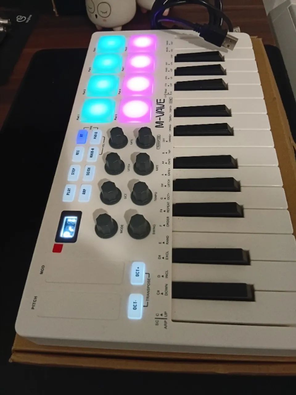 Controlador midi SMK-25 zero na caixa - Foto 2