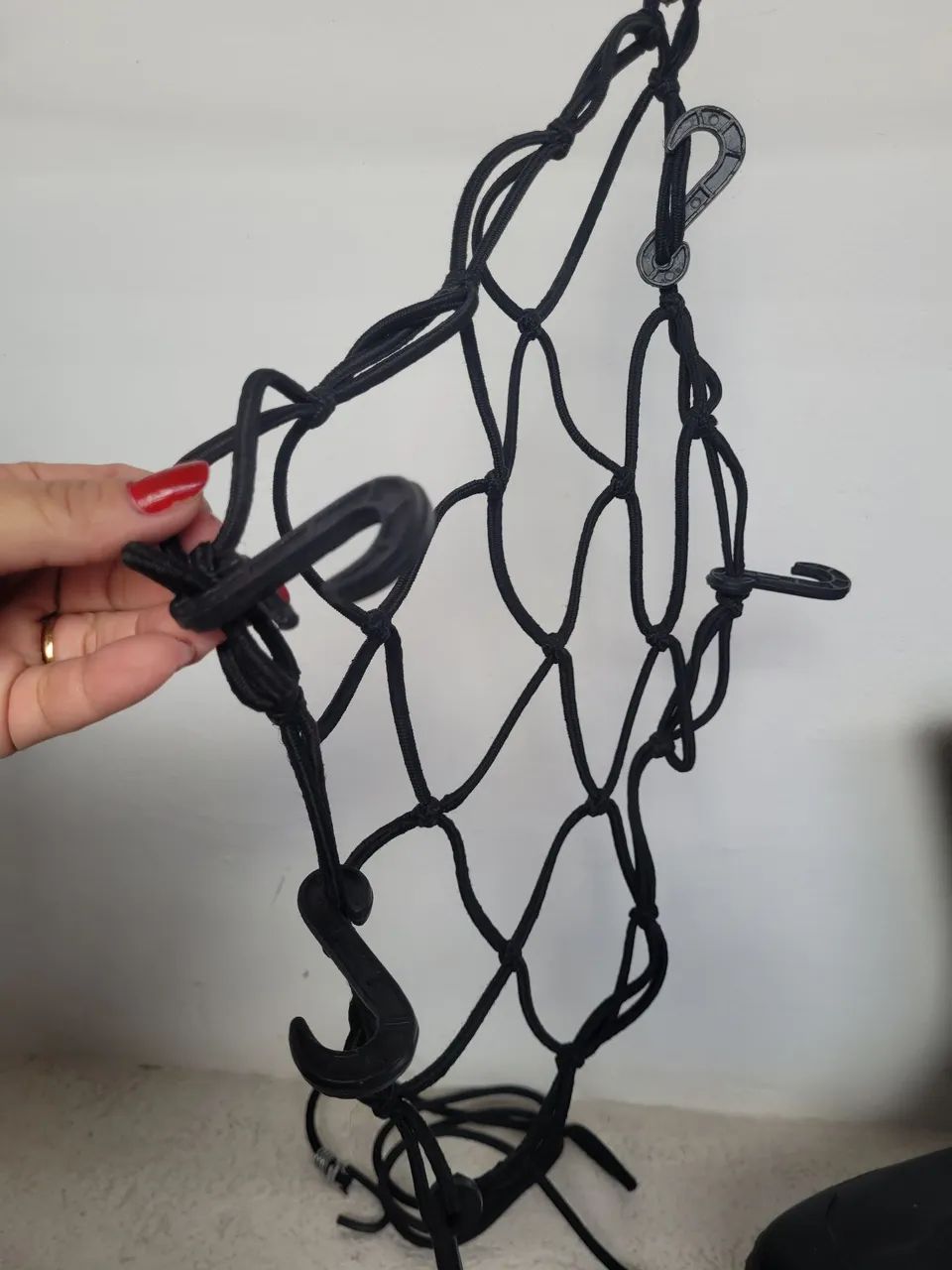 Corda Elástica tipo Aranha com Travas para Capacete