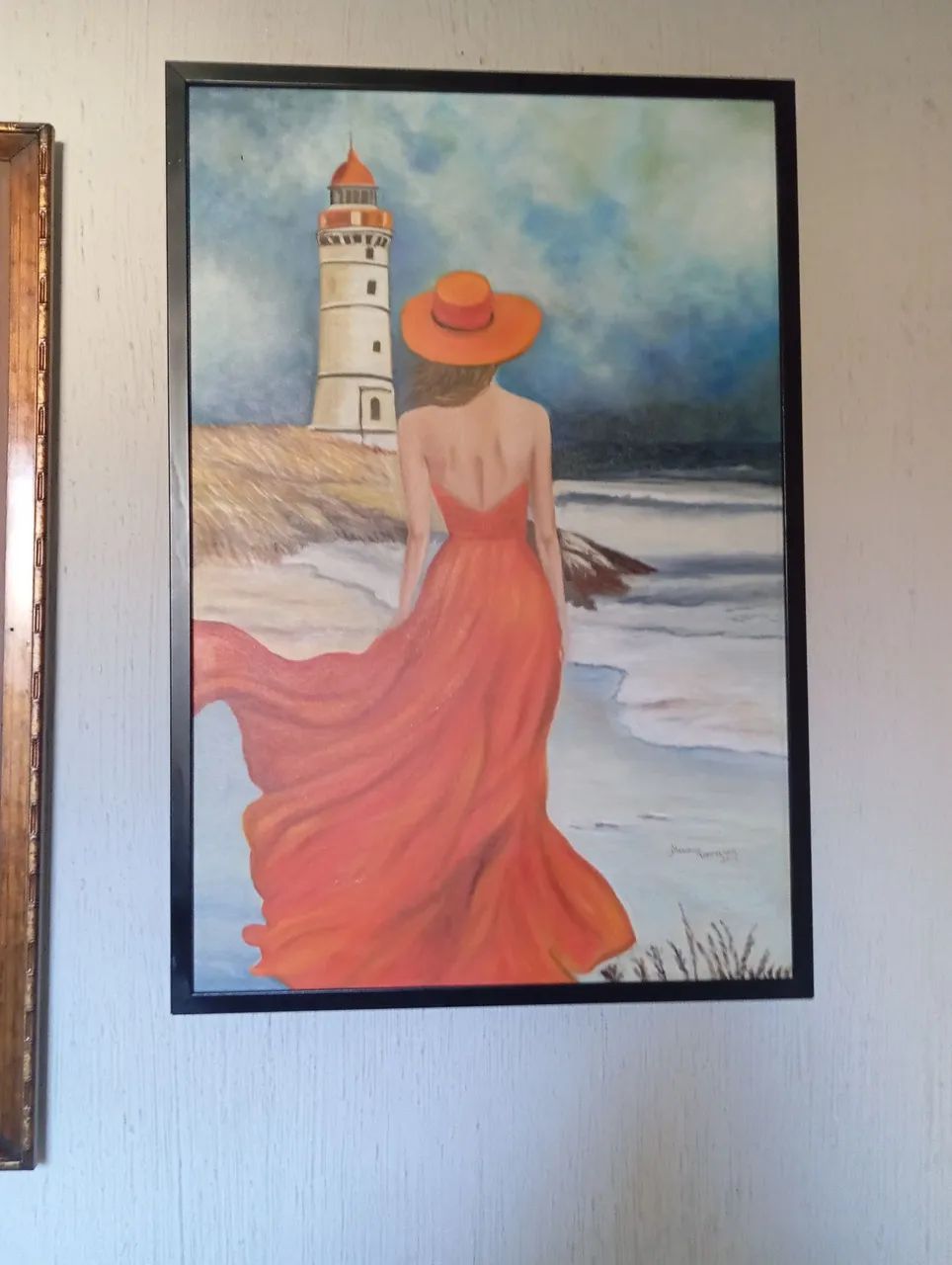 Pintura óleo sobre tela 
