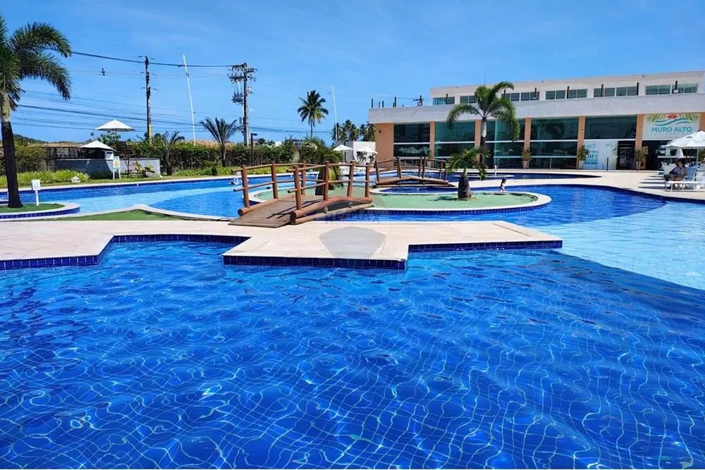 Flat térreo mobiliado em Muro Alto com 33 m² e lazer completo - Foto 2