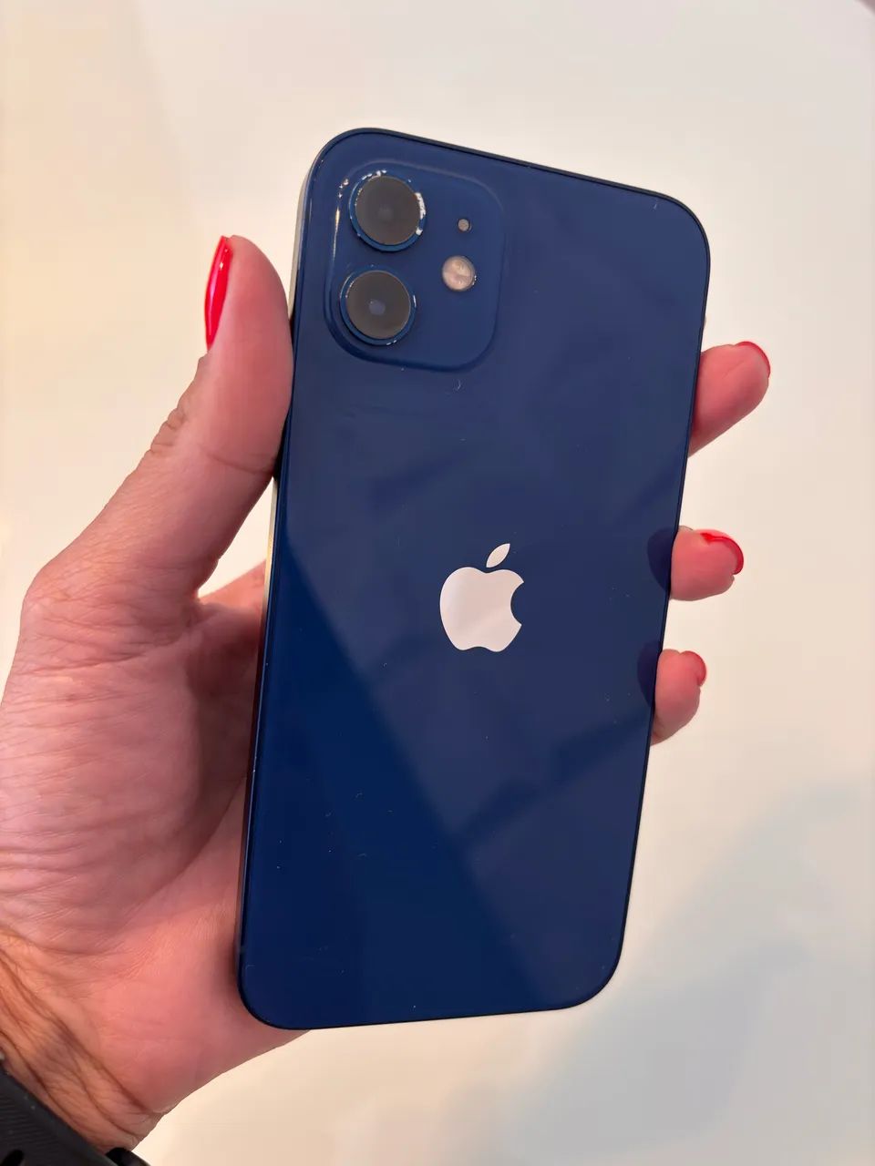 iPhone 12 Apple 256GB - Ótimo Estado COR AZUL  - Foto 4