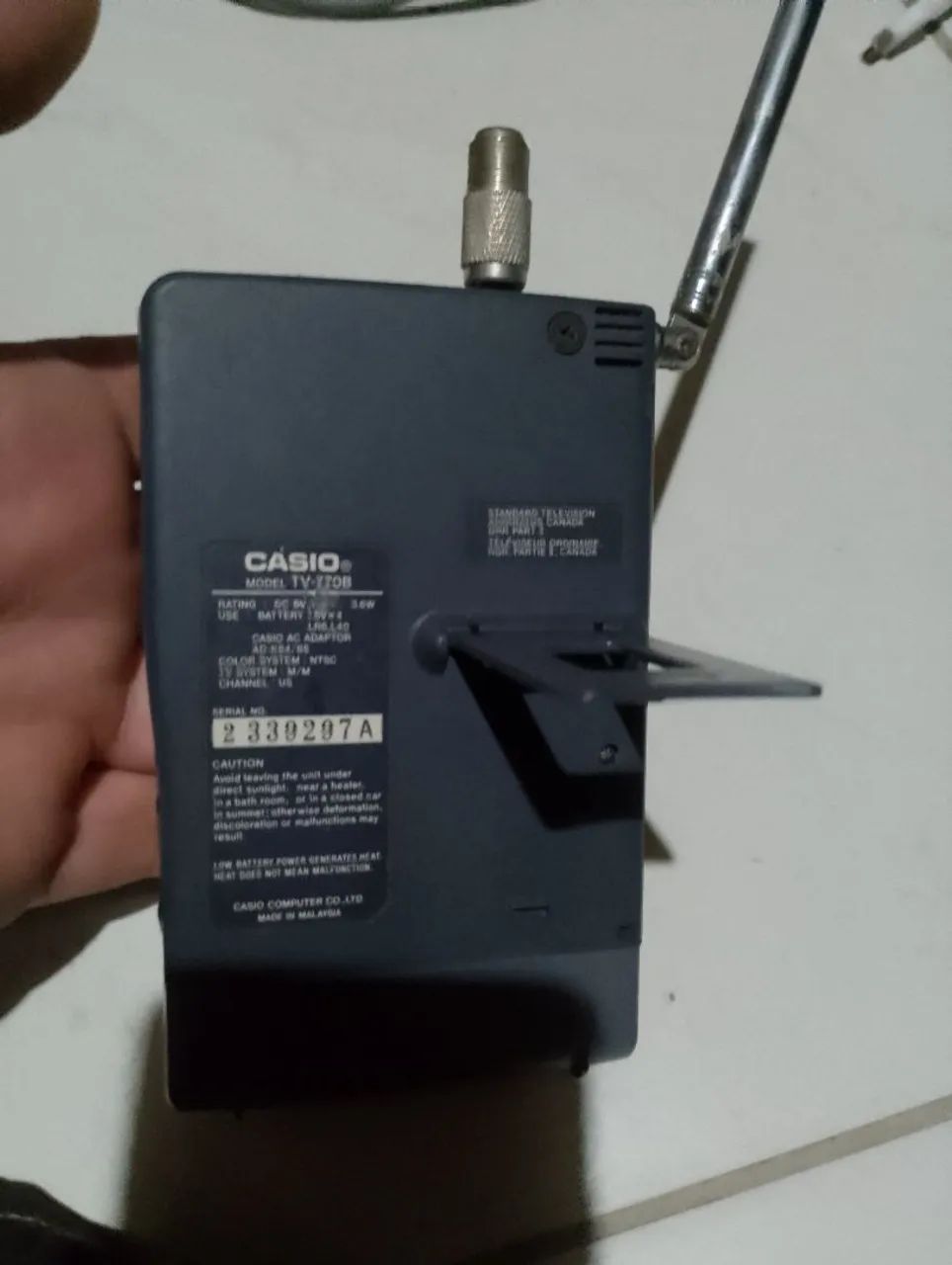 Mini tv da Casio ( peça para colecionador) - Foto 2
