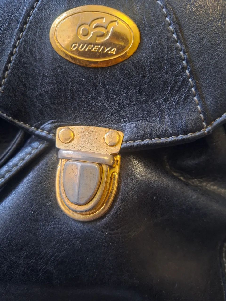 Bolsa Mochila de couro - Foto 4