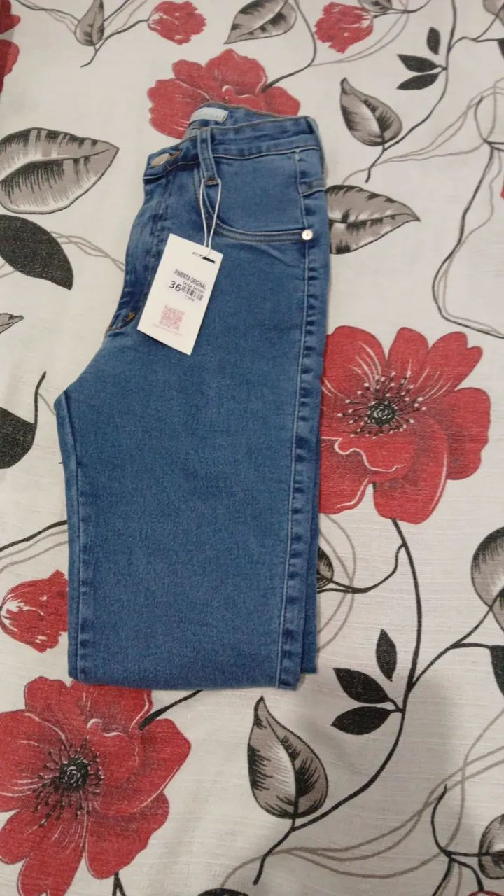 Calça sal  pimenta  feminina  - Foto 4