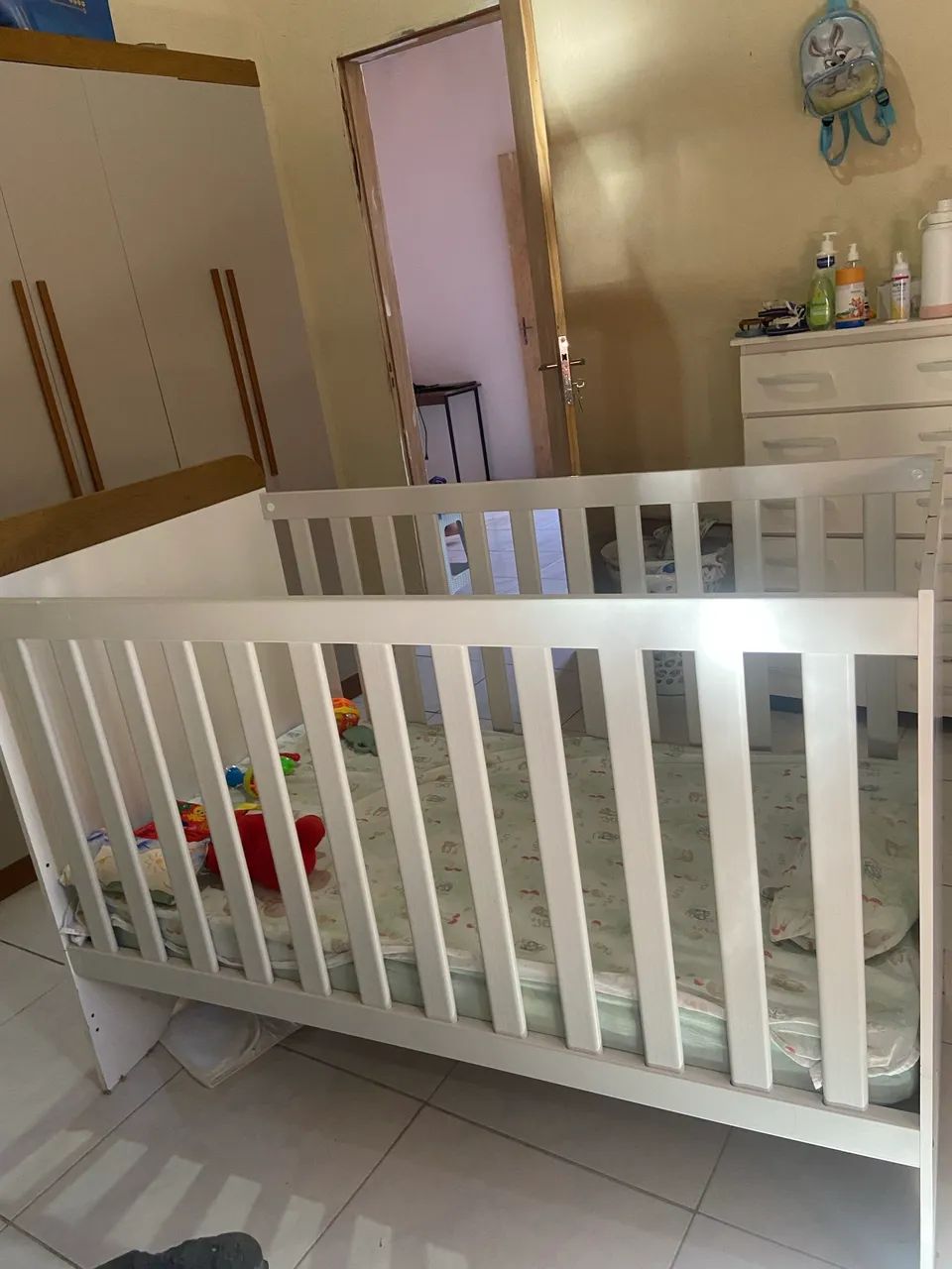BERÇO E COLCHÃO  - Foto 3