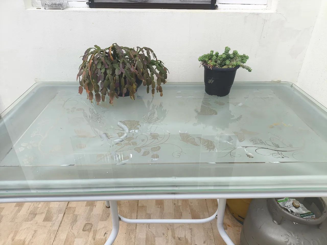 Mesa de vidro 