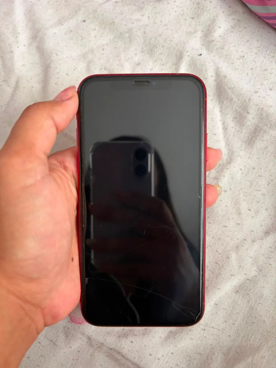 iPhone XR 128GB vermelho -Face ID funcionando 