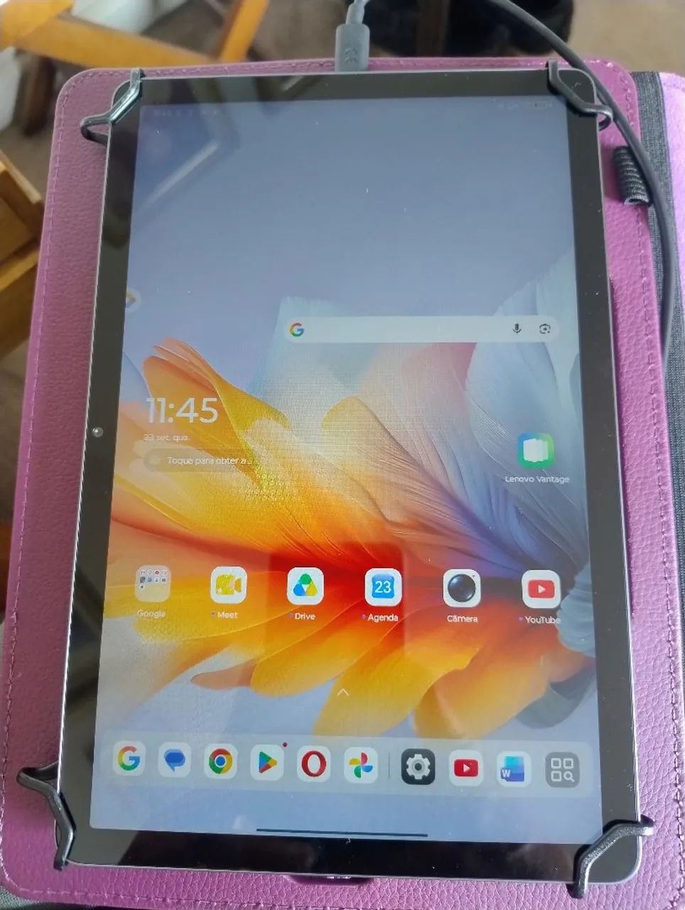 Tablet Lenovo10.1 sem uso com capa - Foto 3