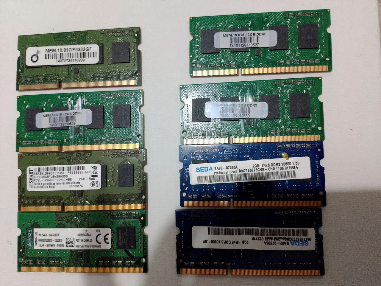 Memória de notebook 