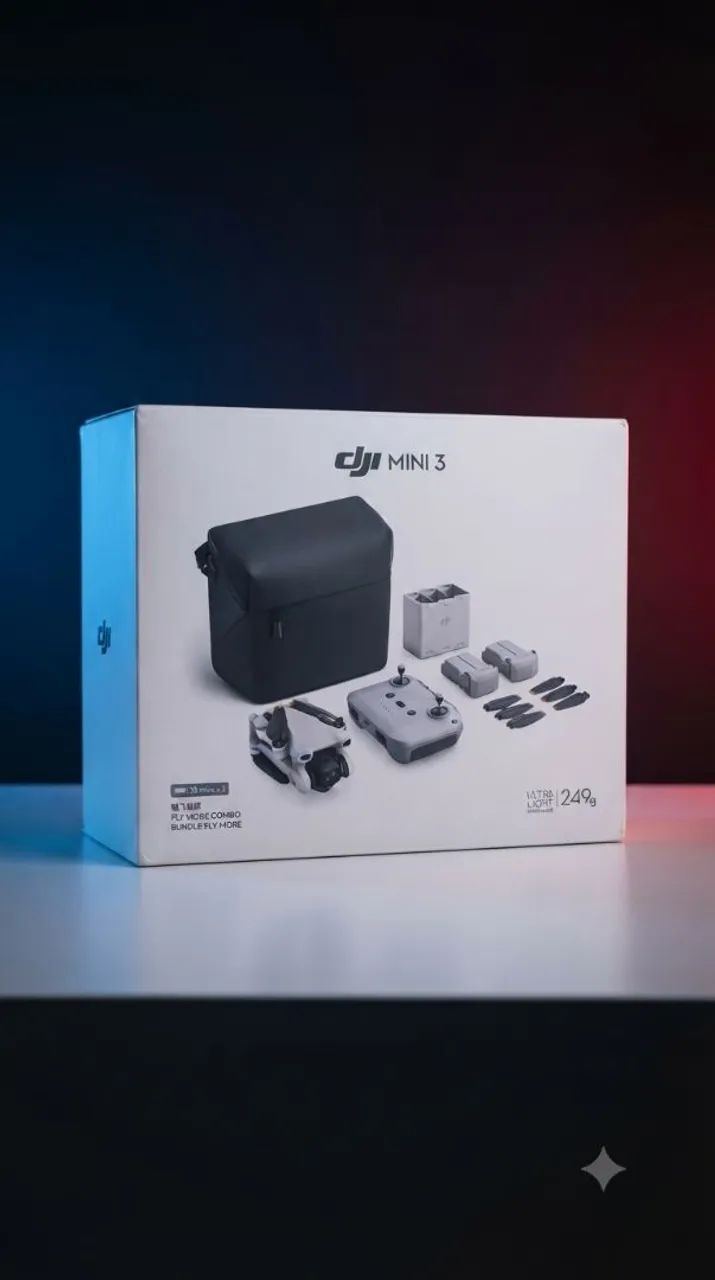 Dji Mini 3 Fly More Combo! Novo! Lacrado!