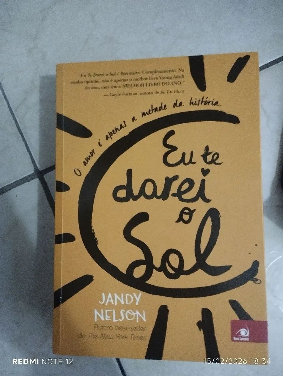 eu te darei o sol (livro) - Foto 2