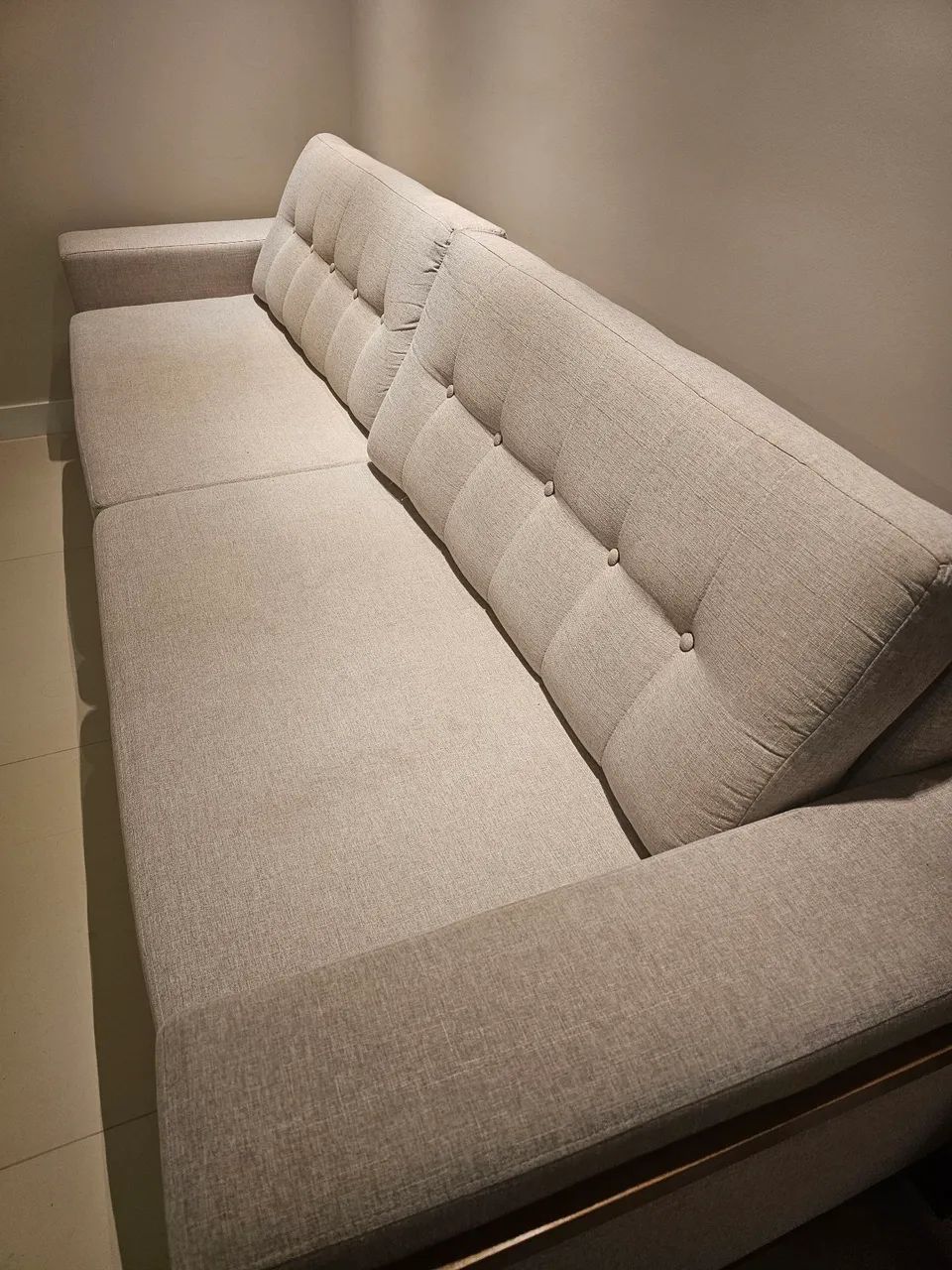 Sofá Animale Home/Voktum linho 2,70m