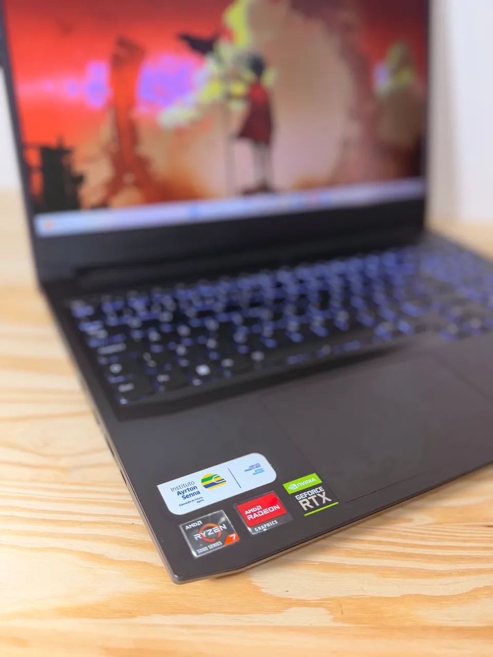Notebook Gamer Lenovo - RTX 3060 / Ryzen 7 5800H / 16GB de Ram