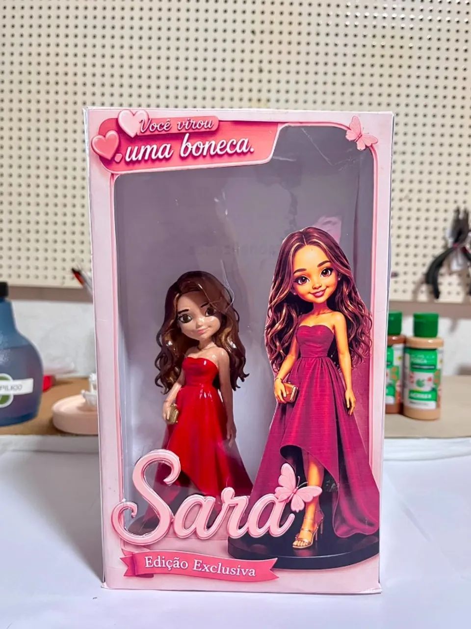 Transforme sua foto em uma boneca 3d presente