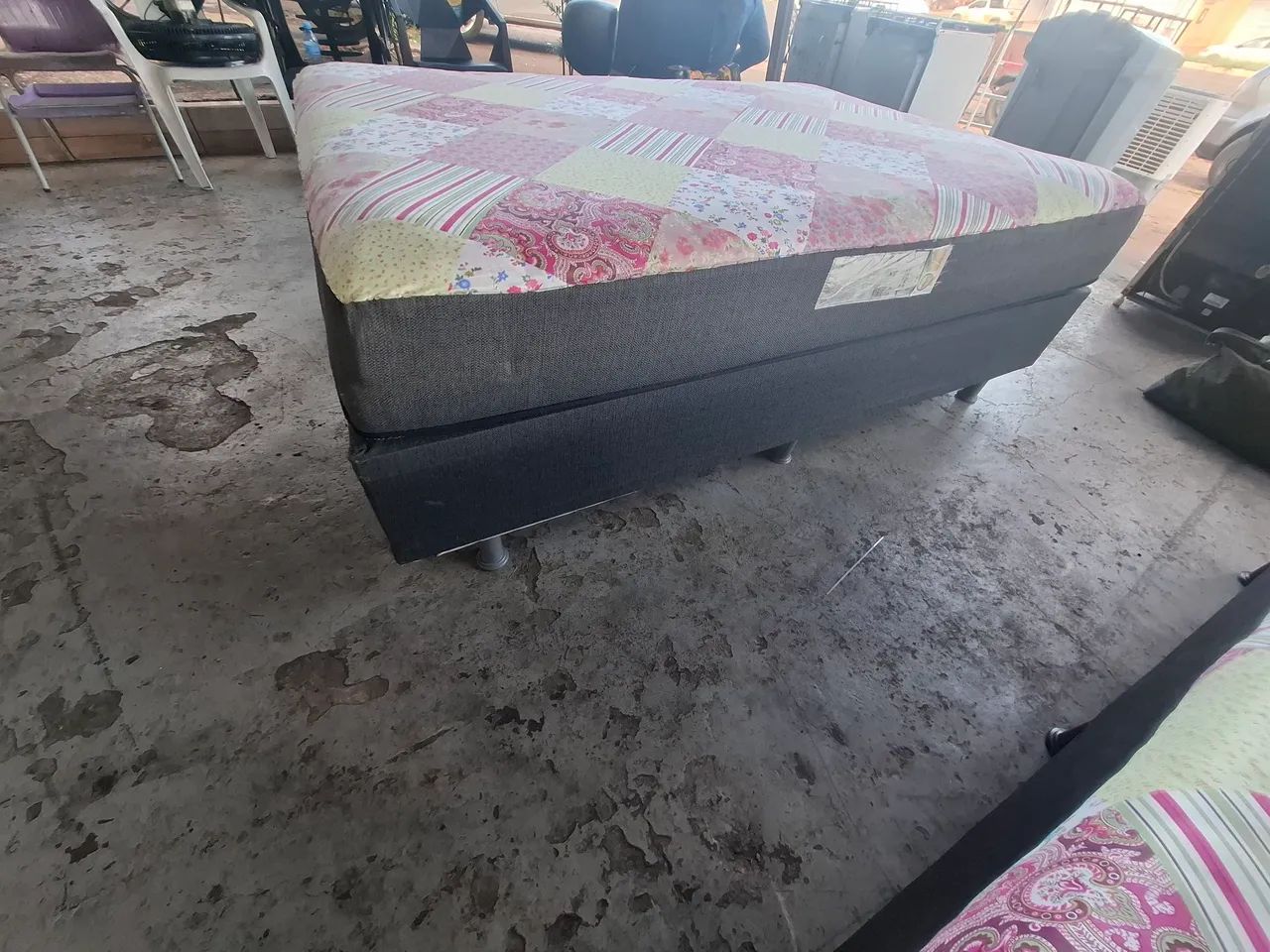 Cama Box casal com colchão  - Foto 3