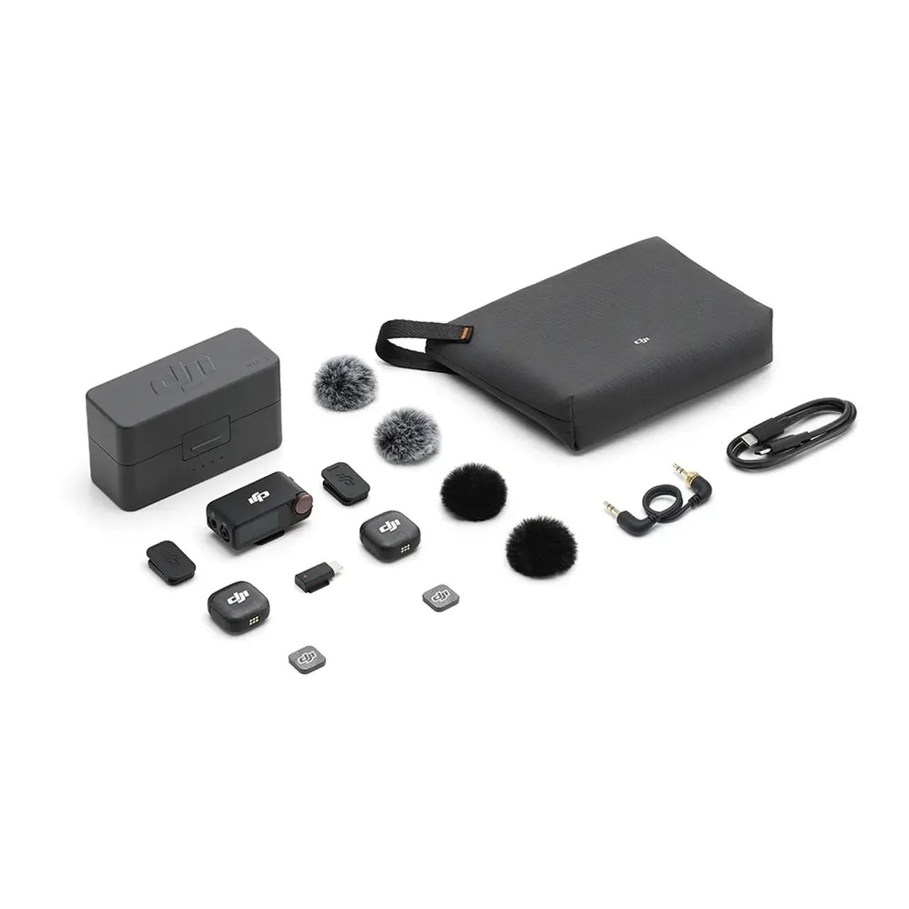 Microfone DJI MIC 3 (2 TX Mic + 1 RX Receptor + 1 Case de carregamento) - Foto 4