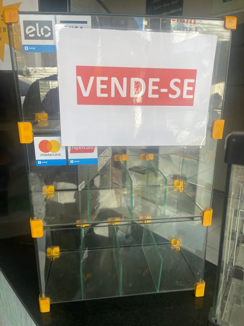 Vitrine baleiro expositor grande 