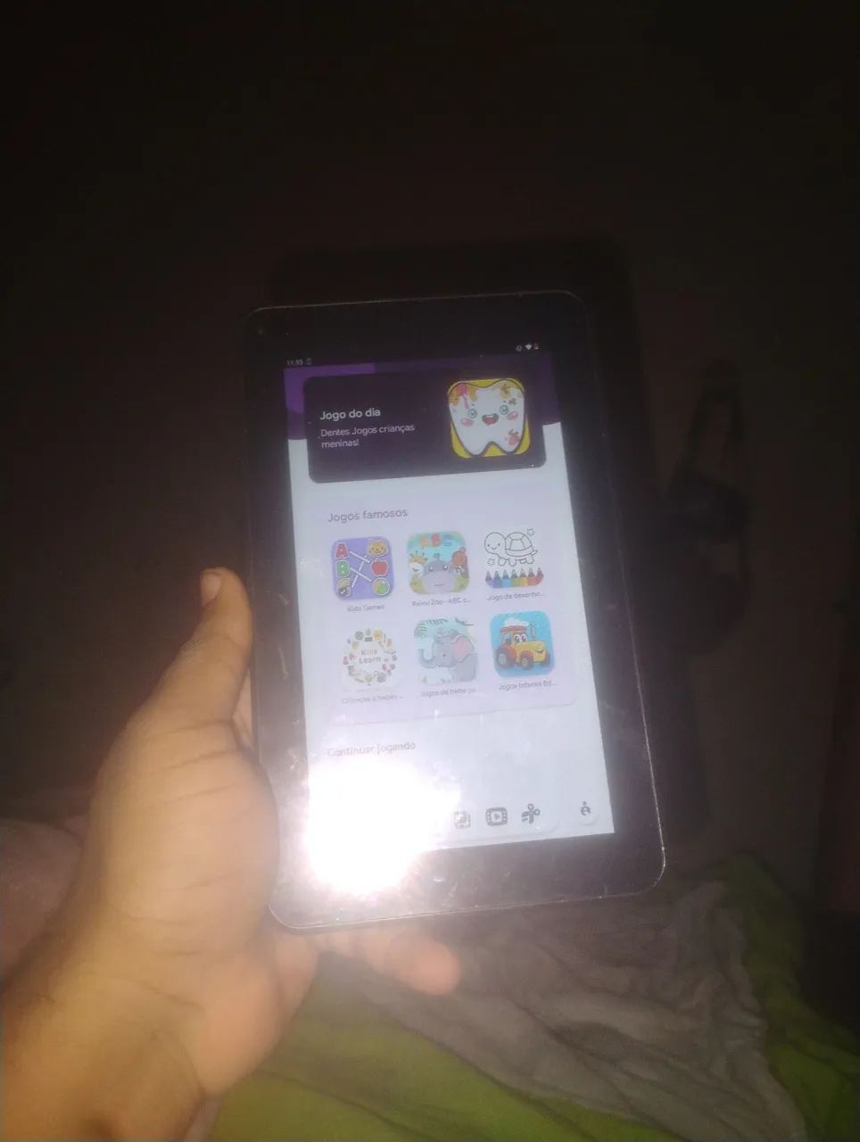 Tablet semi novo pra sair logo