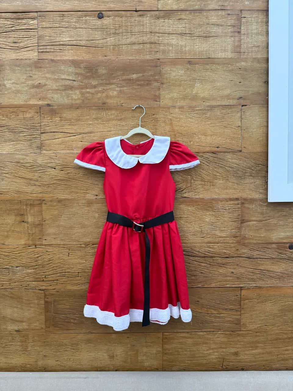 vestido de natal infantil vermelho - Foto 5