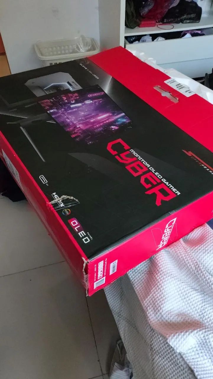 Monitor OLED 27" polegadas 240 hz 0,3 MS
