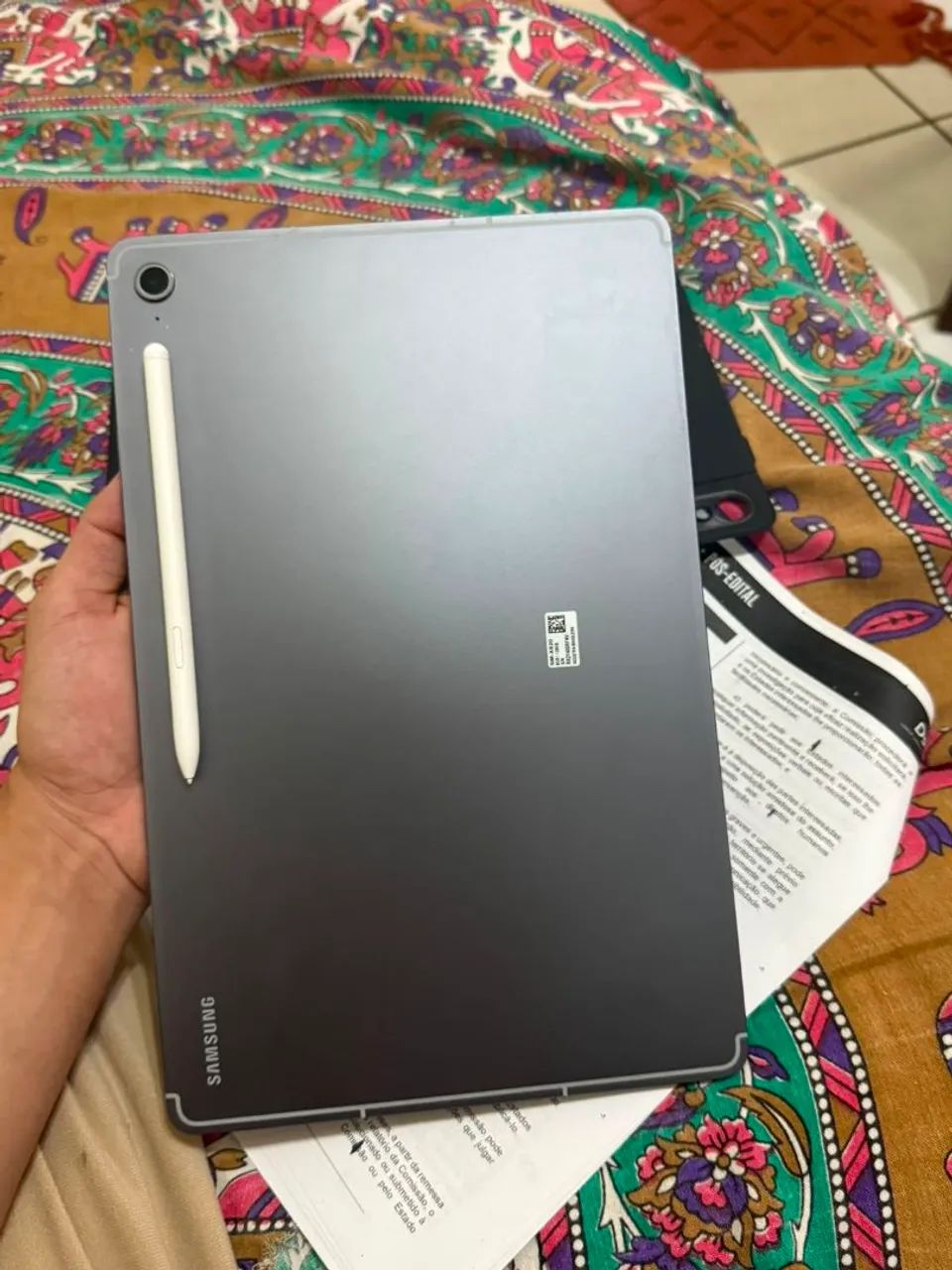 Tablet Samsung S10+ FE, PRA VENDE LIGEIRO