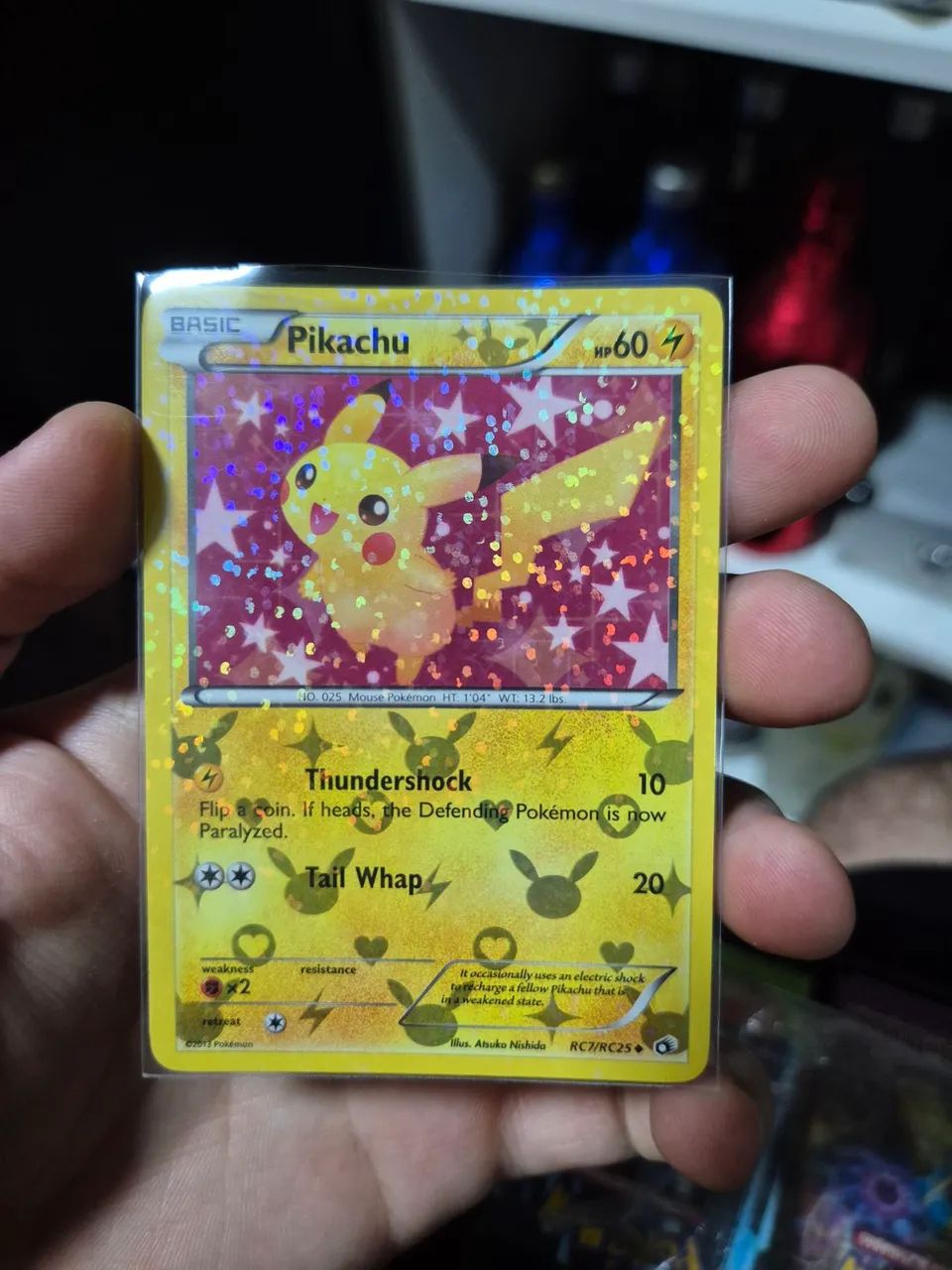 Pikachu (RC7/113) - NM ( coleção Legendary Treasures ) - Foto 4