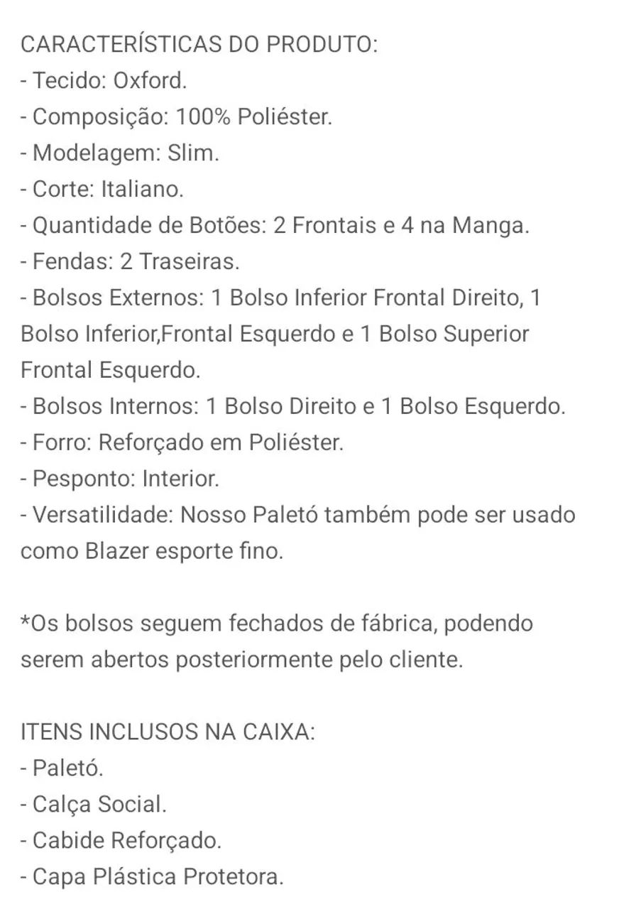 Paletó Azul Royal - Roupas - Jereissati I, Maracanaú 1466280055 | OLX