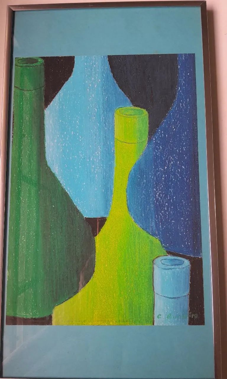 Quadro de crayon sobre papel - Foto 3