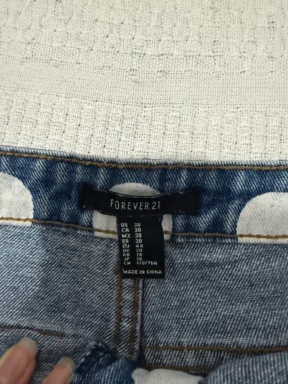 Shorts jeans forever 21 - Foto 5